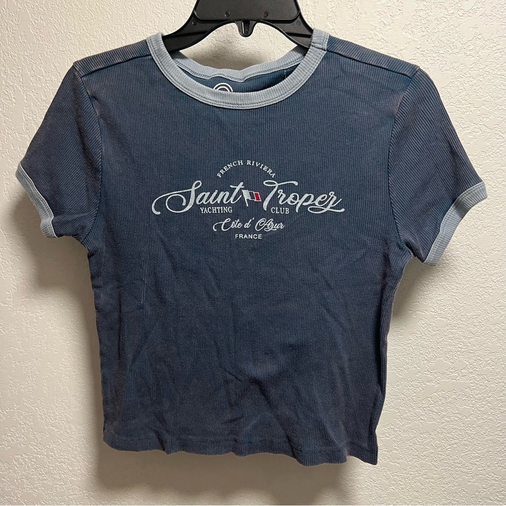 Blue Short Sleeve Tee